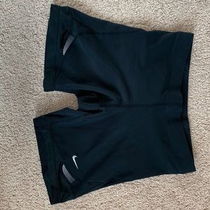 black Nike bike shorts
